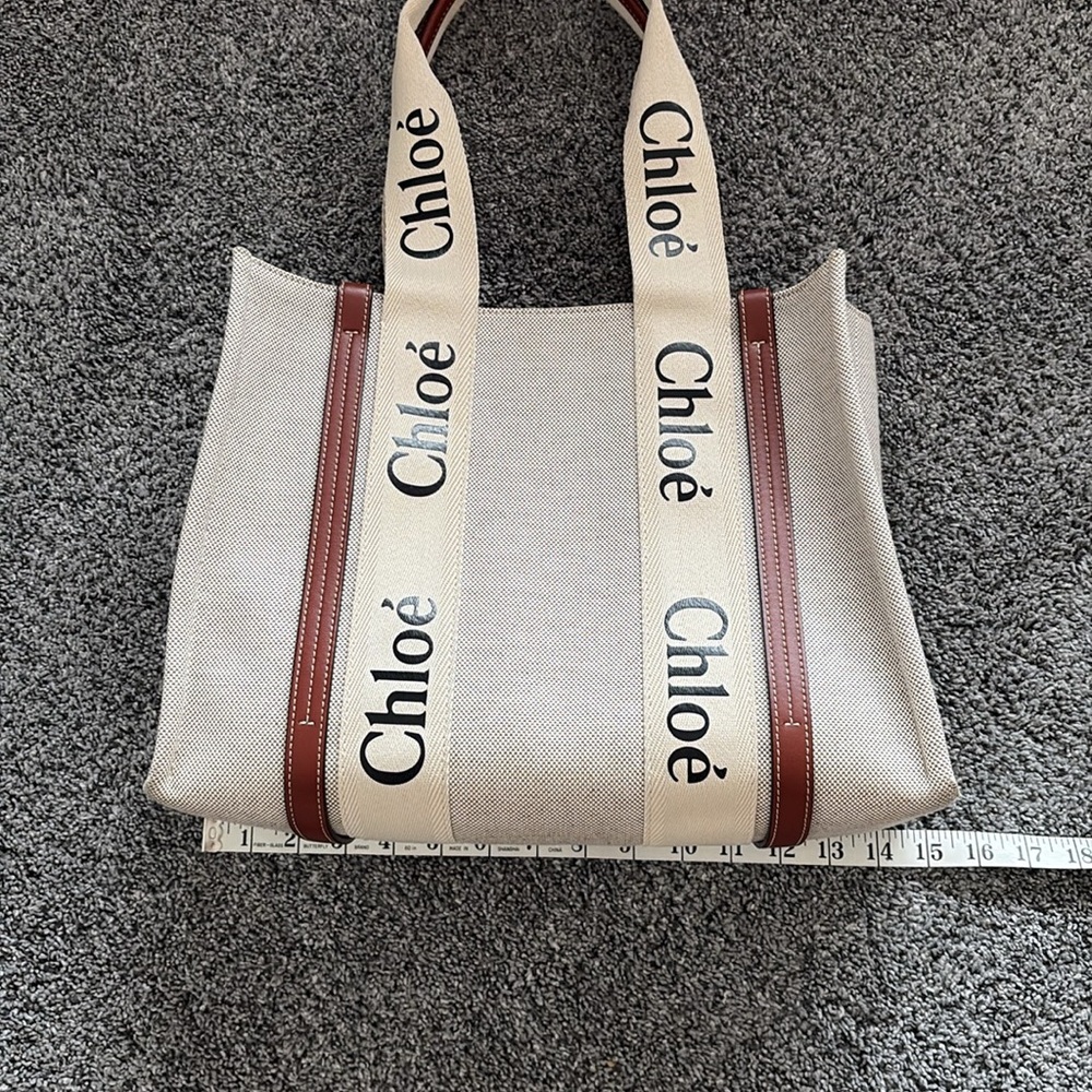 Chloe’ canvas tote - Picture 3 of 12